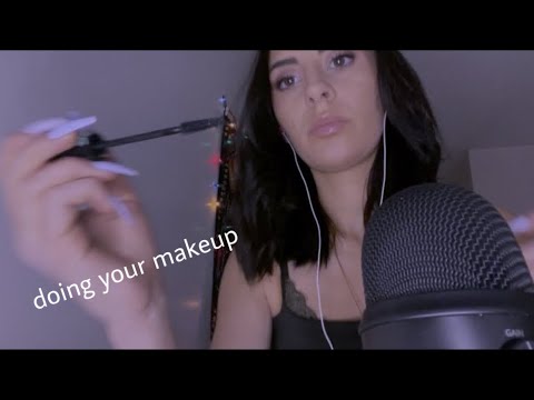 ASMR | Doing your makeup in ONE MINUTE *Fast & aggressive personal attention* 💄