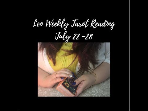 Leo Tarot Reading for July 22-28 ASMR