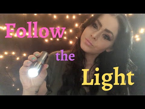 [ASMR] Follow the Light & Pen | Strong Light Triggers for Sleep (Up Close Personal Attention)