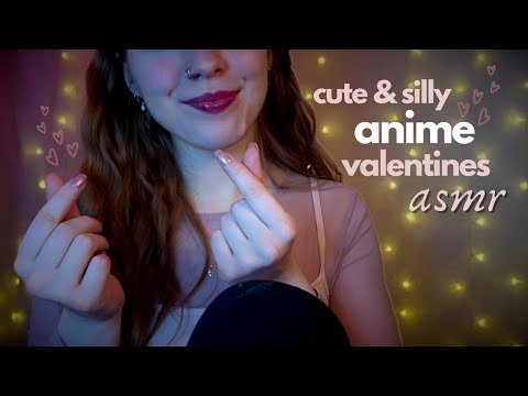 ASMR 💕 Reading you Silly & Cute Anime Themed Valentine’s (sensitive whisper 🤫 AOT, Naruto, HXH)