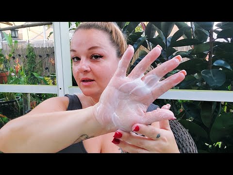ASMR | Relaxing Outside Applying Lotion to Arms and Hands | LOFI