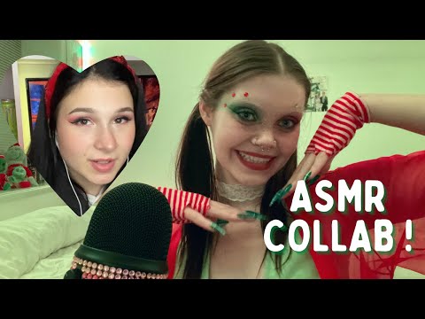 ASMR COLLAB W/ @lucyantingles   💫🤍 Doing Each Others 5 Favourite Winter Triggers ❄️🌙