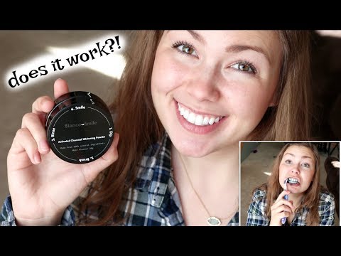 Teeth Whitening Charcoal...does it work? (BIANCO SMILE REVIEW!)