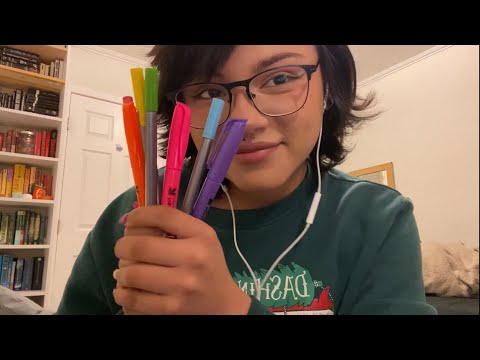 asmr~ 5 minute teaching you colors in spanish (fast)