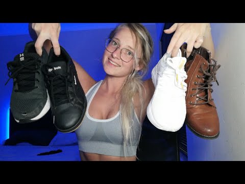 Shoes ASMR w/ Sleepy Whispered Trigger Words Throughout