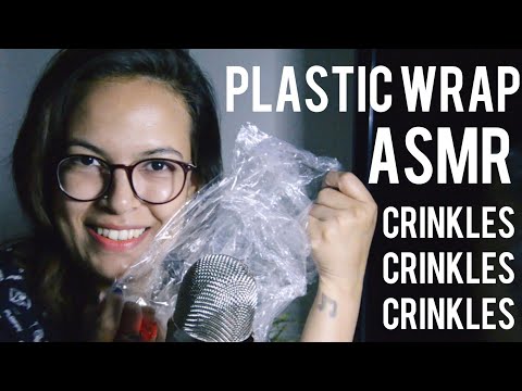 ASMR Crinkles Crinkles Crinkles ~ Plastic Wrap | Super Tingly 😍