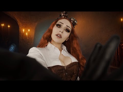ASMR Give me your blood! Vampire experiments on you.