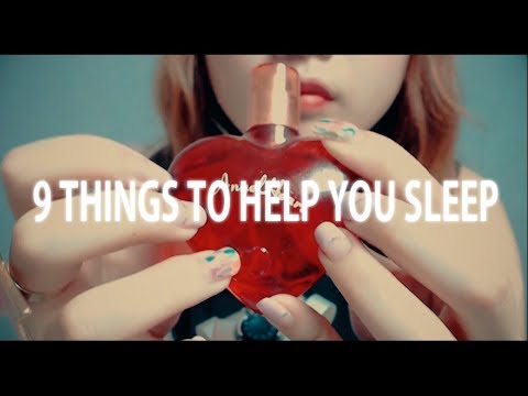 ASMR 9가지 팅글 탭핑  Things To Help You Sleep (no talking) 💙