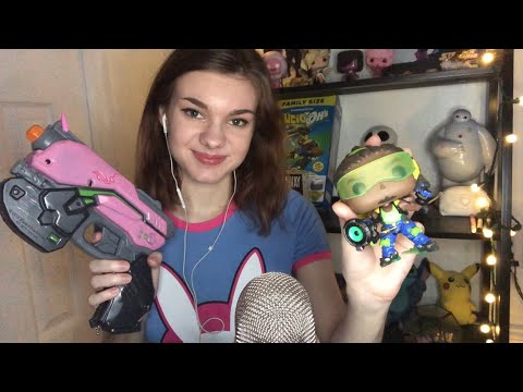 ASMR | Overwatch Themed Triggers 🎮 | Tapping, Scratching, Tracing