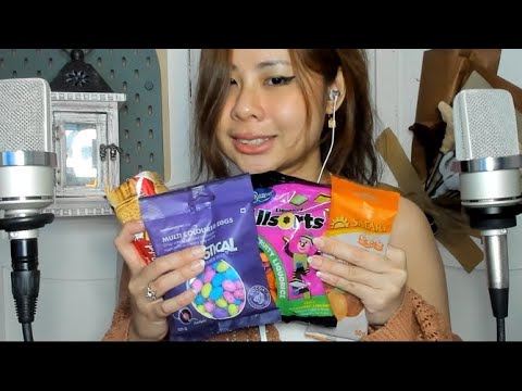 ASMR・☆・🍫🍹Trying South African Snacks ~!😋🍭🍬