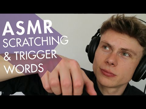 ASMR - Mic Scratching & Trigger Words