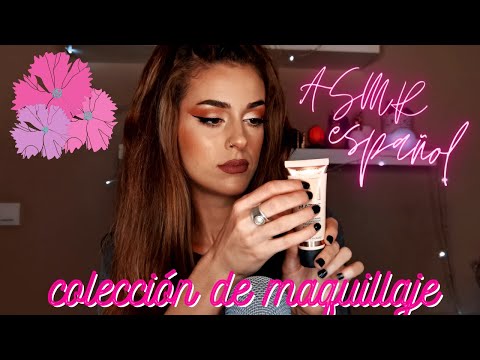 Mi colección de maquillaje (Versión breve) | ASMR Español  | Nattthalie V