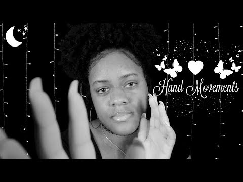 ASMR | Close Relaxing Hand Movements + Finger Fluttering | Face Touching ~