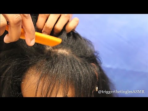 ASMR Scalp Scratch | Hair Play/Brush & Head Massage *Tipsy Tingles*