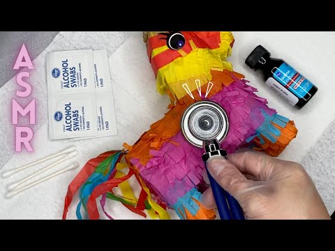 [ASMR] Surgery On A Piñata | Satisfying