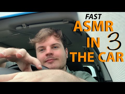 Fast & Aggressive ASMR in the Car 3 (lofi) Invisible triggers, Gripping, Scratching & Visual Trigger