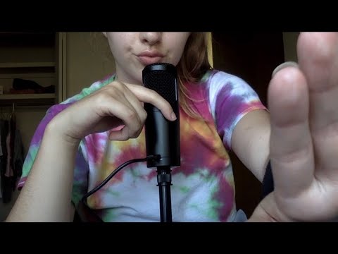 ASMR Positive Affirmations With Hand Movements & Kisses
