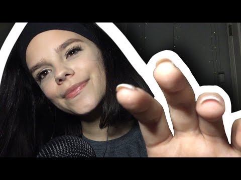 ASMR Inaudible Whispers and Hand Movements (+ mouth sounds)