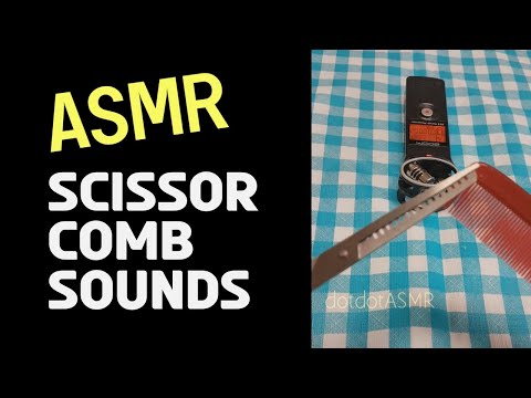 #shorts #asmr ASMR Scissor & Comb Sounds
