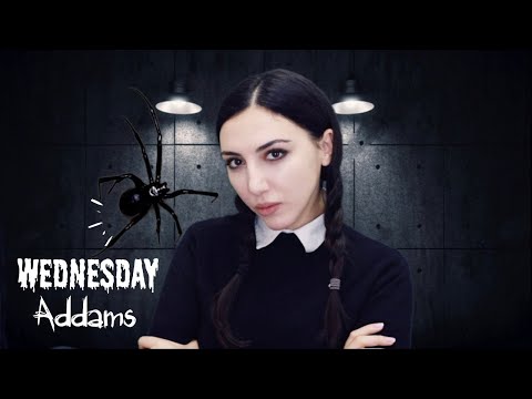 ASMR Date With Wednesday Addams 🕷 Spider In Your Ears 🕷  Hypnosis [ ASMR Roleplay ]