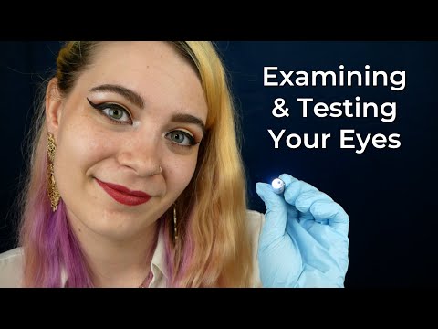 ASMR Eye Examination & Testing 🩺 | Soft Spoken Medical RP