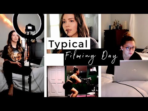 ASMR Vlog - A Typical YouTube Filming Day