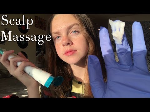 ASMR Scalp Massage (Lotion, Shampoo, Brushing)