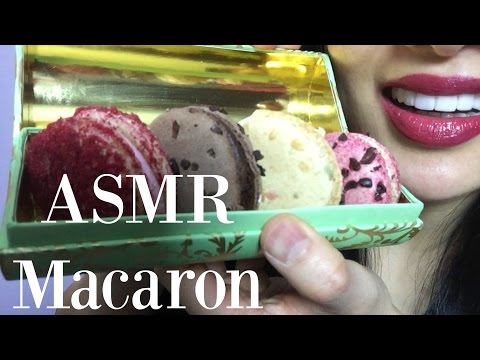 ASMR DELICATE MACARON (EATING SOUNDS) | SAS-ASMR