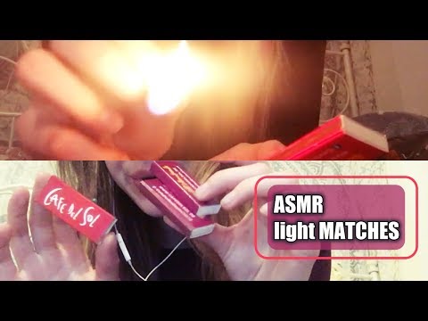 🔥{ASMR} Light some MATCHES with MOUTH sounds 👄