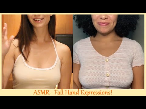 ASMR - Fall Hand Expressions!