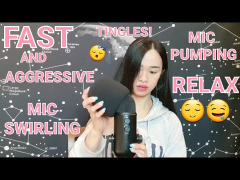 ASMR FAST and AGGRESSIVE Mic Pumping and Swirling 🤤