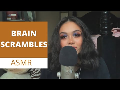 ASMR brain scrambles, very repetitive talking, over-explaining