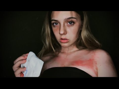 ASMR| I Tend to Your wounds in the Apocalypse 🧟‍♀️#asmr #roleplay #apocalypse #goviral #woundcare