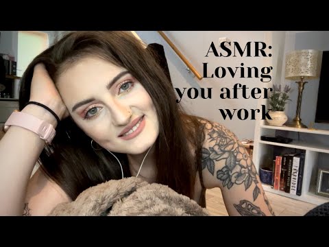 ASMR: Girlfriend Looks After You After a Stressful Day at Work - LOVE YOU || Whispers