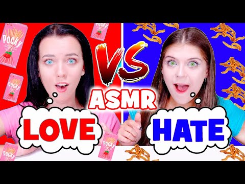 ASMR Love Food VS Hate Food Mukbang Chalenge