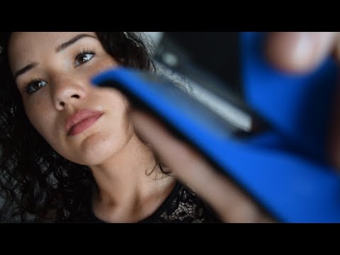 ASMR ROLEPLAY Examining You | Visual Triggers, Finger Flutters, Mic Touching
