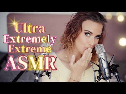 ASMR Gina Carla 👄 Ultra Extreme High Sensitive Mouth Sounds! Very Close Up Whispering!