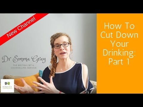 How To Cut Down Your Drinking - Part 1