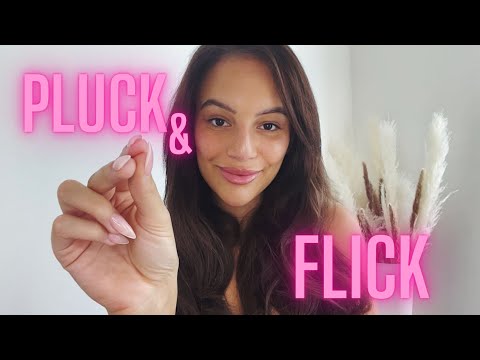 ASMR | PLUCKING AND FLICKING YOUR NEGATIVE ENERGY