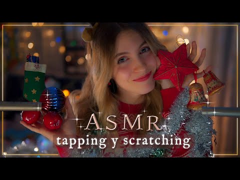 Background ASMR 🎄 CHRISTMAS Triggers, Tapping y Scratching 🎁 [ +1 HORA ]