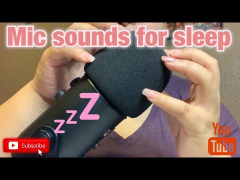 ASMR| Brushing & Scratching: Mic sounds for sleep & relaxation 💤