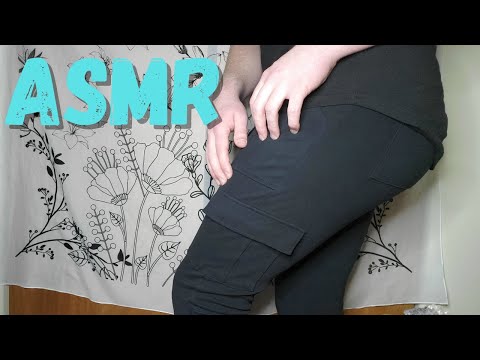 ASMR - Alphalete Cargo Pants - Fabric Scratching, Fabric Sounds, Rubbing, No Talking