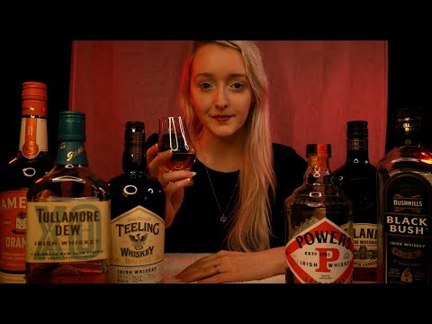 ASMR Whiskey Tasting Session | Irish Edition 🥃