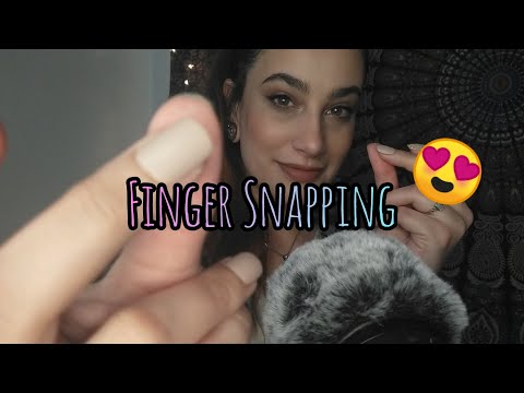Fast & Aggressive ASMR | Finger Snapping w/ Some Whispered Rambling