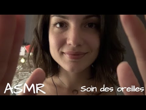 3Dio 👂🏻 Roleplay soin ASMR des oreilles + Multidéclencheurs + Tonnerre