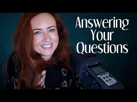 Answering Your Questions! 💜ASMR Q&A 💜Long Relaxed Chat