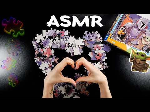 ASMR Puzzle Time / Whisper + Mic Touching