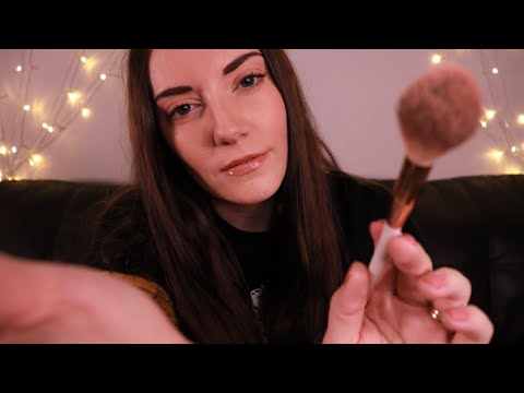 [ASMR] Soothing Personal Attention | Hand Movements, Face Brushing, Repeating Comforting Phrases