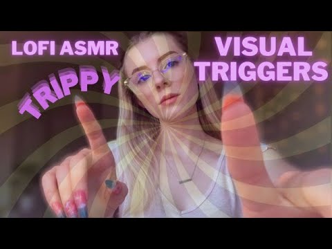 ASMR | FAST & AGRRESSIVE TRIGGER ASSORTMENT 💥LOFI💥 (Trippy Visuals, Camera Tapping & Scratching)