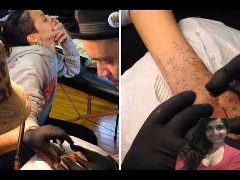 Rihanna Gets Traditional Maori Tattoo In New Zealand Using Chisel Ink And Mallet - my thoughts